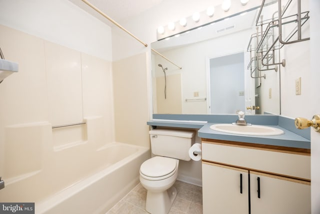 753 Canvasback Ct Unit 204, Salisbury, MD 21804 - bathroom with shower / bath combination, vanity, and tile patterned floors