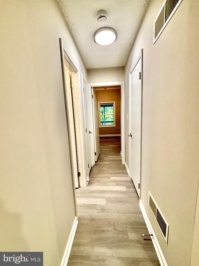 1078 Lakeview Dr, Cross Junction, VA 22625 - hall featuring light wood-type flooring and a textured ceiling