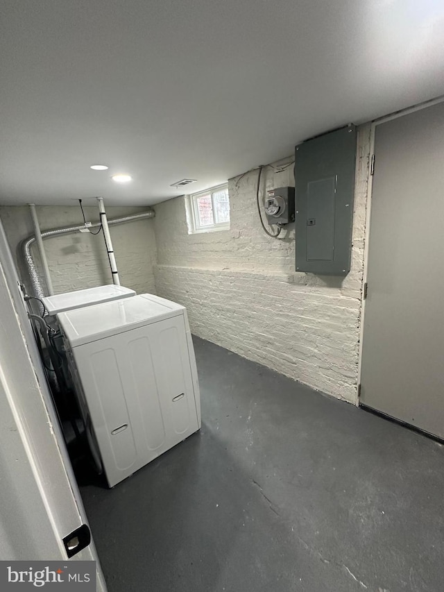 3720 Brooklyn, Baltimore, MD 21225 - below grade area with electric panel