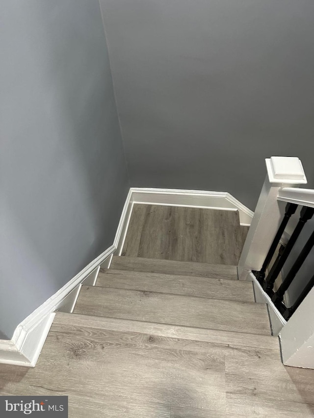3720 Brooklyn, Baltimore, MD 21225 - stairs featuring wood finished floors