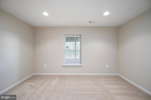 35 Gallery Rd, Stafford, VA 22554 - spare room with light carpet and recessed lighting