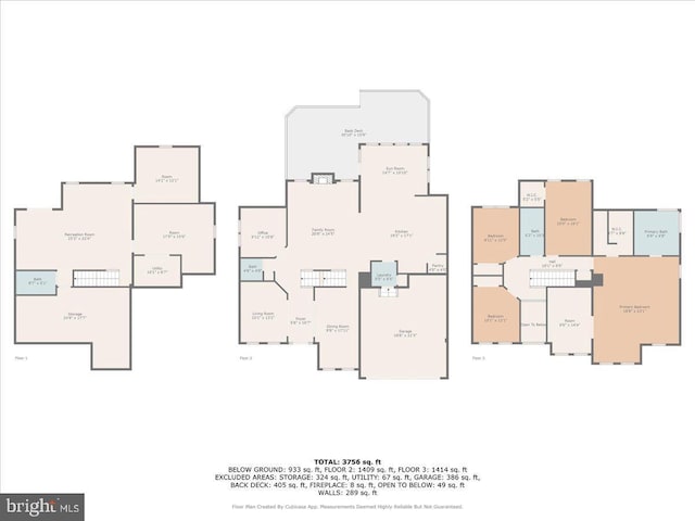 35 Gallery Rd, Stafford, VA 22554 - view of floor plan / room layout