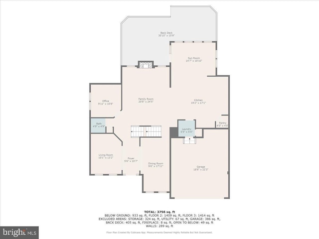 35 Gallery Rd, Stafford, VA 22554 - view of room layout
