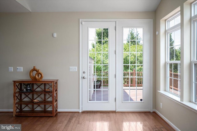 35 Gallery Rd, Stafford, VA 22554 - entryway featuring plenty of natural light and wood finished floors