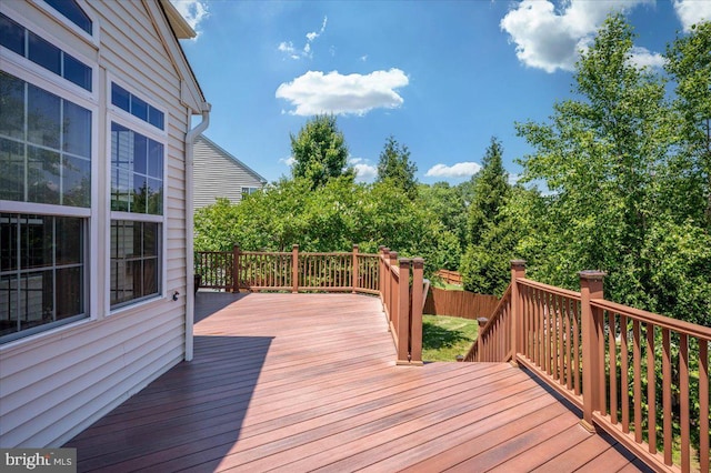 35 Gallery Rd, Stafford, VA 22554 - view of wooden terrace