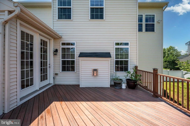 35 Gallery Rd, Stafford, VA 22554 - view of deck
