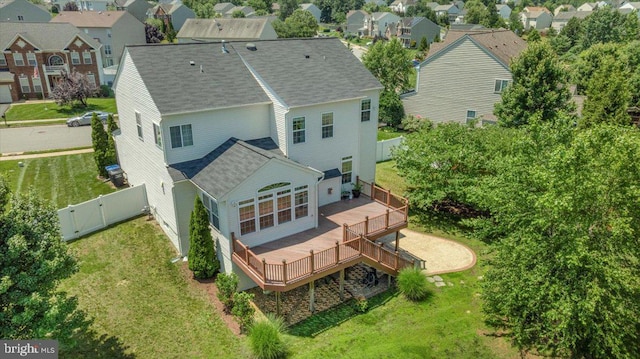 35 Gallery Rd, Stafford, VA 22554 - aerial perspective of suburban area