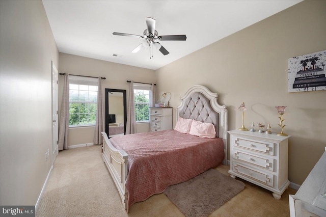 35 Gallery Rd, Stafford, VA 22554 - bedroom with light colored carpet and a ceiling fan