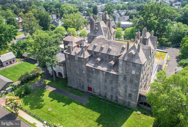 110 E Ashland St, Doylestown, PA 18901 - aerial overview of property's location
