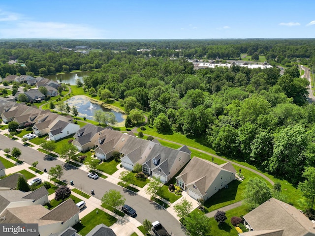 13 Doddington Blvd, Medford, NJ 08055 - aerial perspective of suburban area with a nearby body of water and a forest