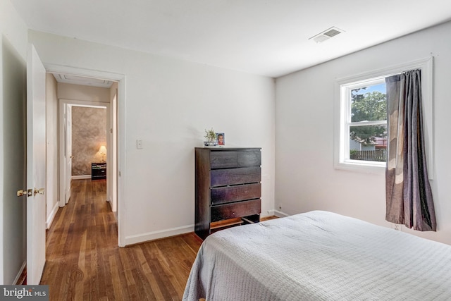 1446 California St, Woodbridge, VA 22191 - bedroom featuring wood finished floors and attic access