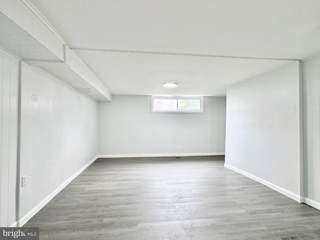 1504 Bonwood Rd, Wilmington, DE 19805 - below grade area featuring wood finished floors