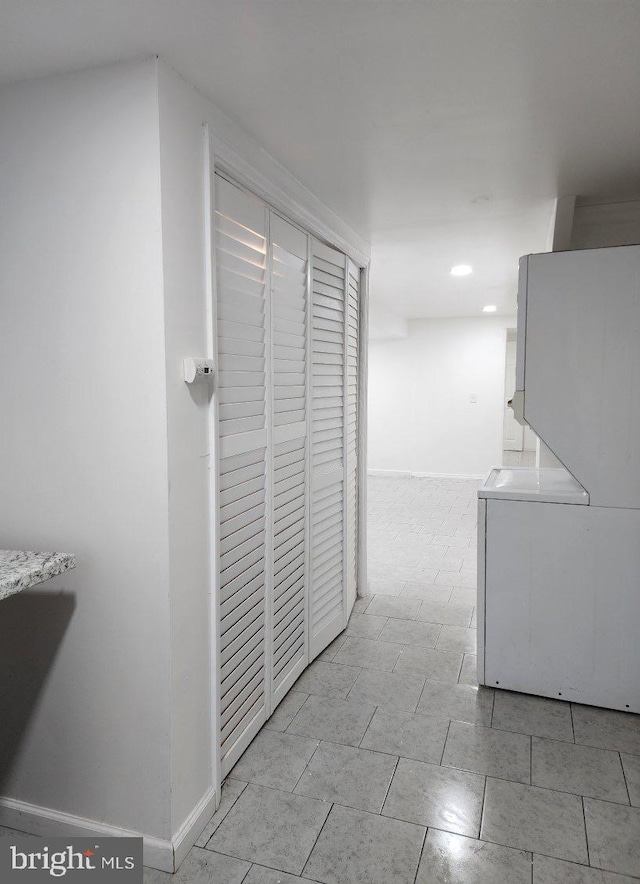 25 N 28th St, Camden, NJ 08105 - corridor featuring baseboards and recessed lighting