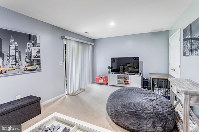 107 Pelican Cv, Stafford, VA 22554 - carpeted living room with recessed lighting and baseboards