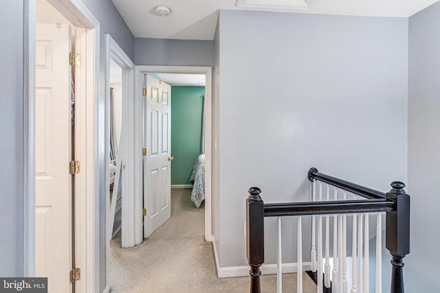 107 Pelican Cv, Stafford, VA 22554 - hallway featuring an upstairs landing and carpet
