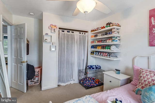 107 Pelican Cv, Stafford, VA 22554 - carpeted bedroom with ceiling fan