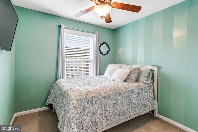 107 Pelican Cv, Stafford, VA 22554 - carpeted bedroom featuring baseboards and a ceiling fan