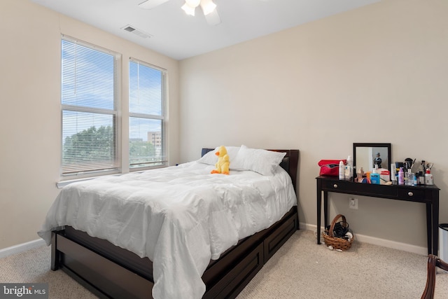 12000 Market St Unit 378, Reston, VA 20190 - bedroom with carpet flooring and a ceiling fan