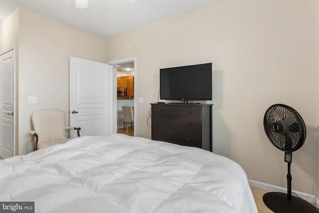 12000 Market St Unit 378, Reston, VA 20190 - carpeted bedroom with baseboards