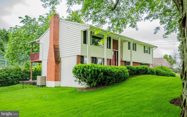 1 Emerald St, Mill Hall, PA 17751 - view of front of home with a chimney