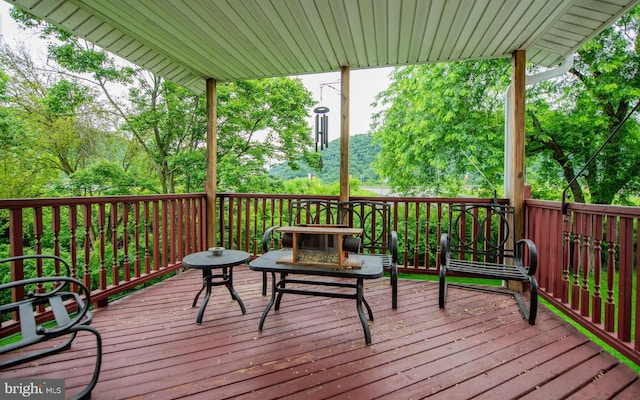 1 Emerald St, Mill Hall, PA 17751 - view of wooden terrace
