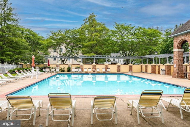 108 Wrangel Ct Unit 1, Princeton, NJ 08540 - community pool featuring view of wooded area and a patio