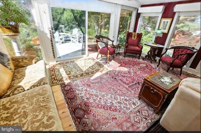 1722 Swamp Pike, Gilbertsville, PA 19525 - sunroom / solarium featuring wood finished floors