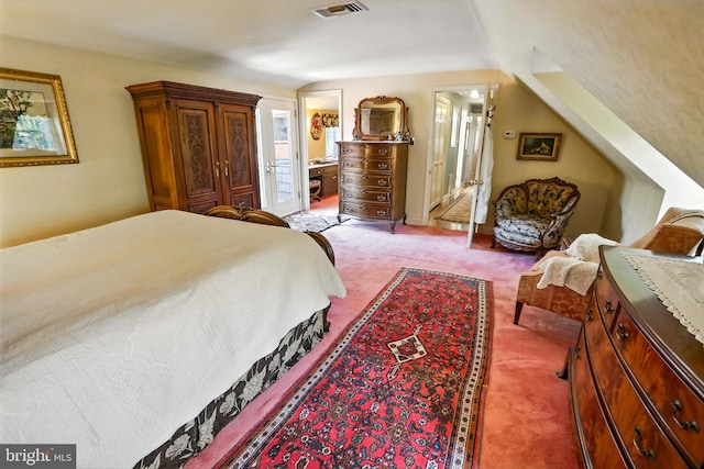 1722 Swamp Pike, Gilbertsville, PA 19525 - bedroom featuring light colored carpet and connected bathroom