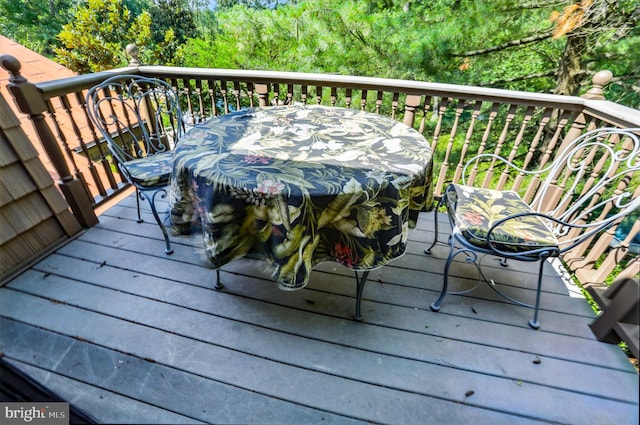 1722 Swamp Pike, Gilbertsville, PA 19525 - view of wooden terrace