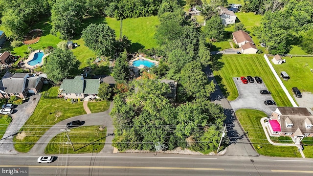 1722 Swamp Pike, Gilbertsville, PA 19525 - aerial view of a pool area