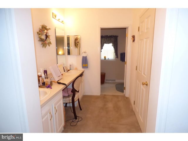 277 W 4th St, Red Hill, PA 18076 - office featuring light carpet and a sink