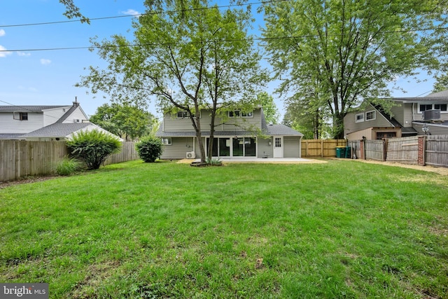 116 Hollow Rd, Levittown, PA 19056 - back of house with a patio and a fenced backyard