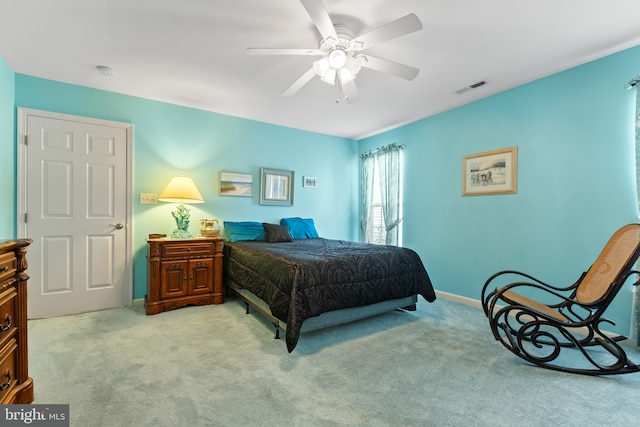 32618 Seaview Loop, Millsboro, DE 19966 - bedroom with light carpet and ceiling fan