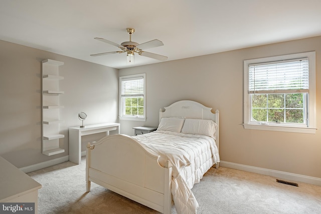 4 Taylor Chase Ln, West Chester, PA 19382 - bedroom featuring light colored carpet and ceiling fan