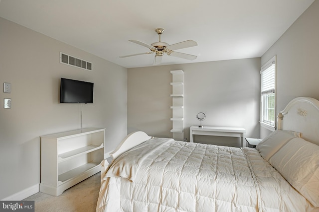 4 Taylor Chase Ln, West Chester, PA 19382 - bedroom featuring light colored carpet and ceiling fan