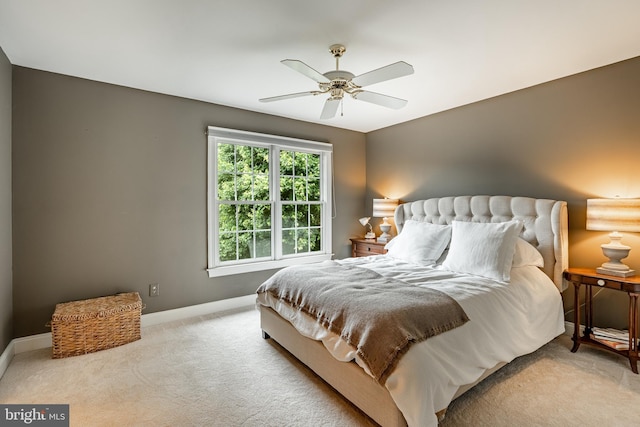4 Taylor Chase Ln, West Chester, PA 19382 - bedroom featuring light colored carpet and a ceiling fan
