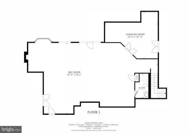 4 Taylor Chase Ln, West Chester, PA 19382 - view of room layout