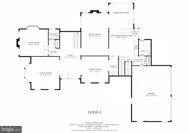 4 Taylor Chase Ln, West Chester, PA 19382 - view of floor plan / room layout