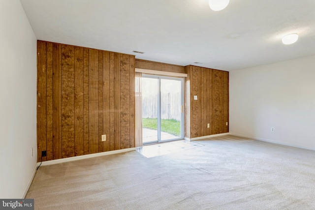 8 Tatler Pl, Owings Mills, MD 21117 - carpeted spare room featuring wooden walls