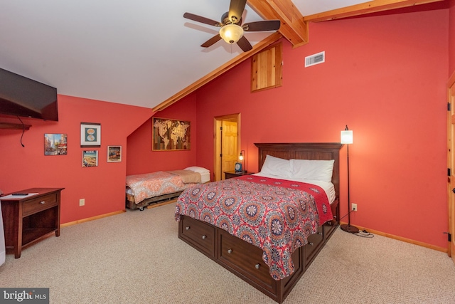 45 Marble Way, Mc Henry, MD 21541 - carpeted bedroom with baseboards and a ceiling fan