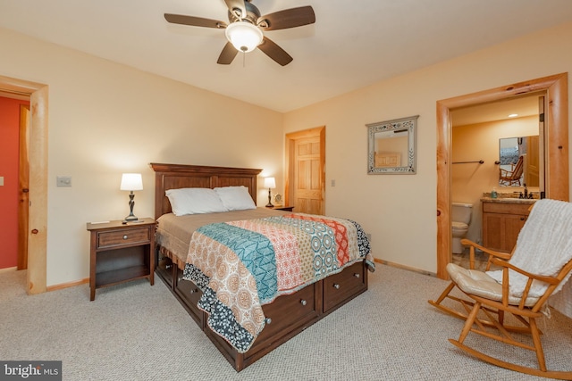 45 Marble Way, Mc Henry, MD 21541 - bedroom with light carpet and ensuite bathroom