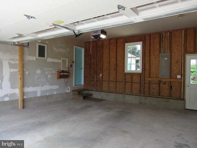 3590 Choptank Rd, Preston, MD 21655 - garage with electric panel and a garage door opener