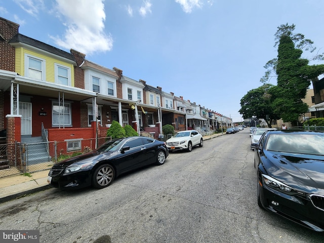 2853 W Mulberry St, Baltimore, MD 21223 - view of asphalt street with a residential view