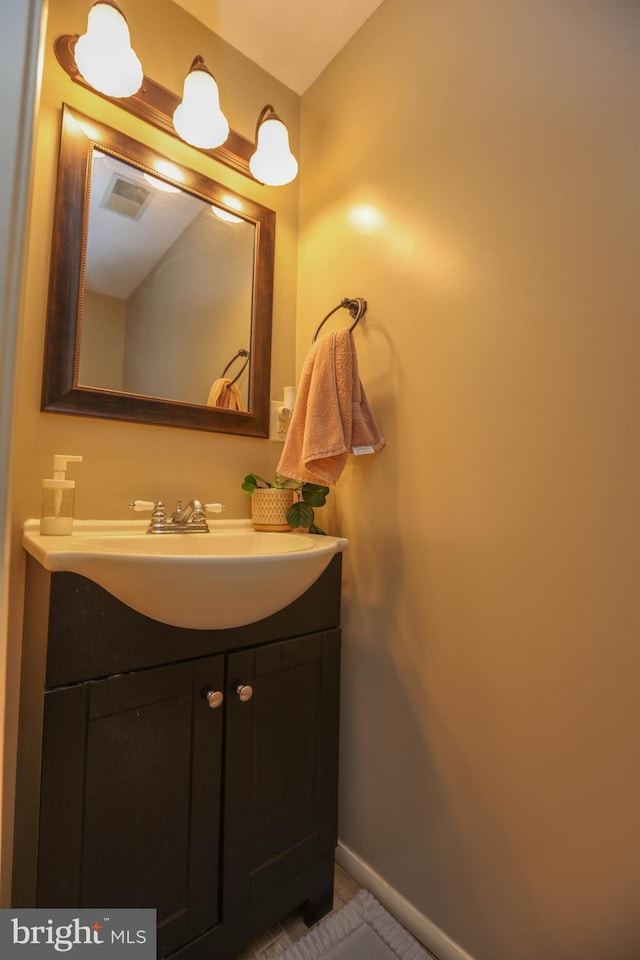 11 Bryce Ct, Baltimore, MD 21236 - bathroom with vanity and baseboards