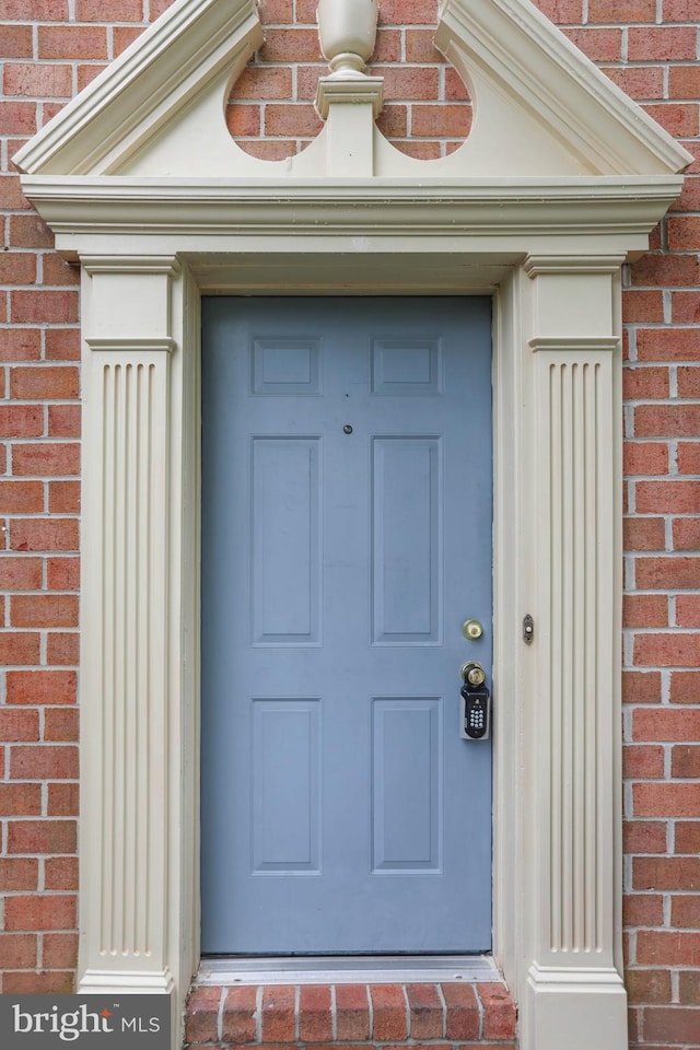 11 Bryce Ct, Baltimore, MD 21236 - view of exterior entry with brick siding