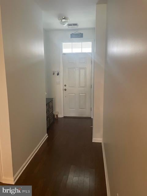 103 Raphael Ct, Williamstown, NJ 08094 - hall featuring baseboards and dark wood finished floors