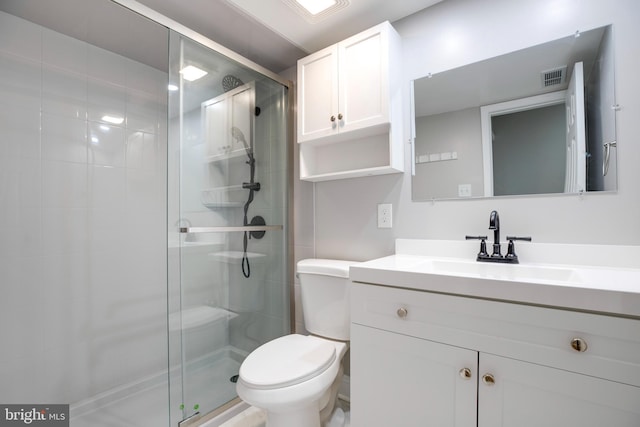 9704 Kingsbridge Dr Unit 203, Fairfax, VA 22031 - bathroom featuring vanity and a shower stall