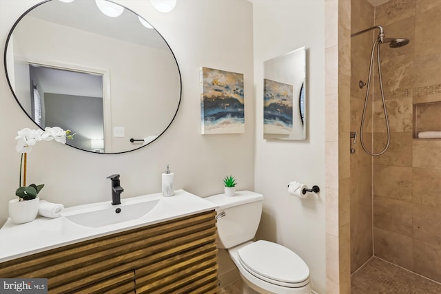 1407 Crestridge Dr, Silver Spring, MD 20910 - full bath with vanity and tiled shower
