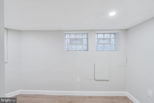 1635 Montpelier St, Baltimore, MD 21218 - empty room featuring baseboards and light wood finished floors