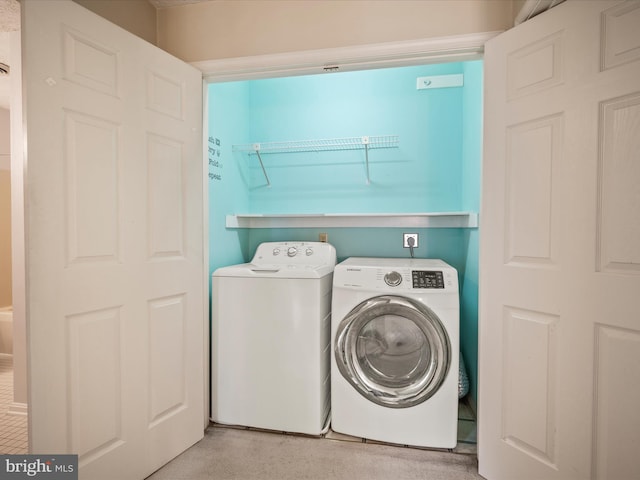 119 Artillery Rd, Winchester, VA 22602 - laundry area with washer and dryer